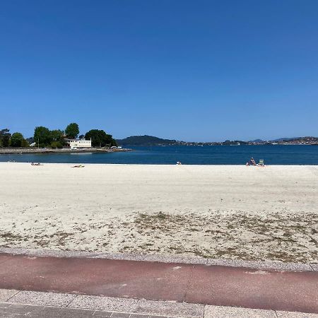 Baiona, Playa Santa Marta, Piscina Daire Dış mekan fotoğraf